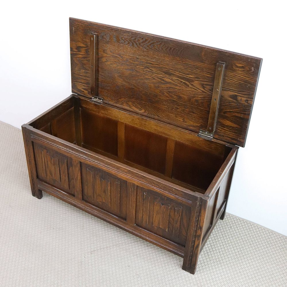 オシャレな収納ボックス♪ ブランケットボックス VC109-054