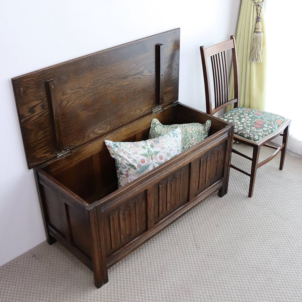 オシャレな収納ボックス♪ ブランケットボックス VC109-054