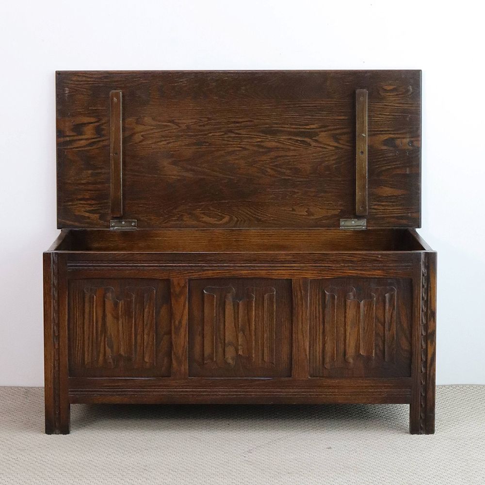 オシャレな収納ボックス♪ ブランケットボックス VC109-054