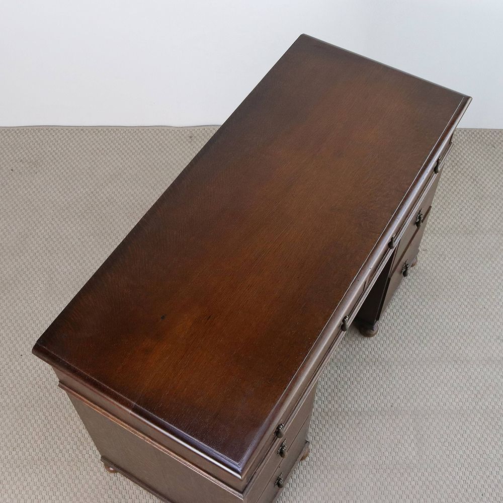 オシャレな把手がアクセント♪ デスク VC109-081