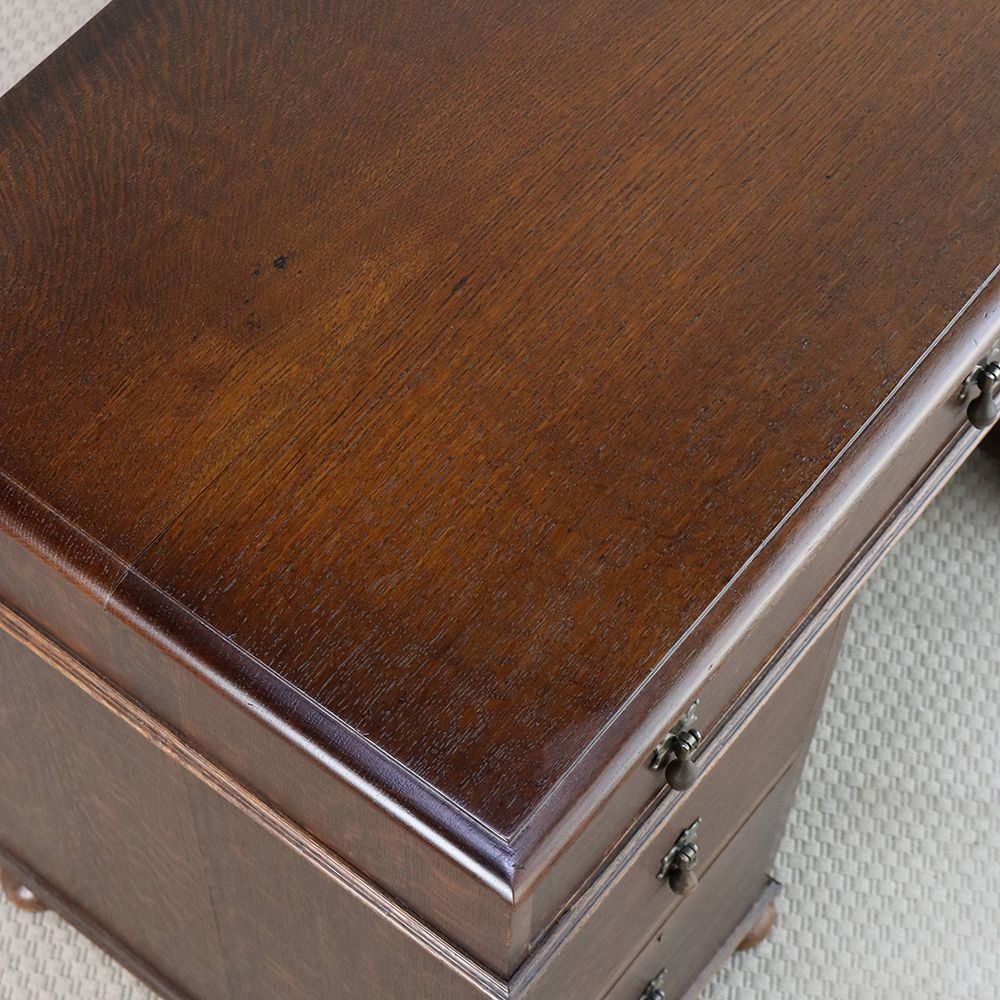 オシャレな把手がアクセント♪ デスク VC109-081