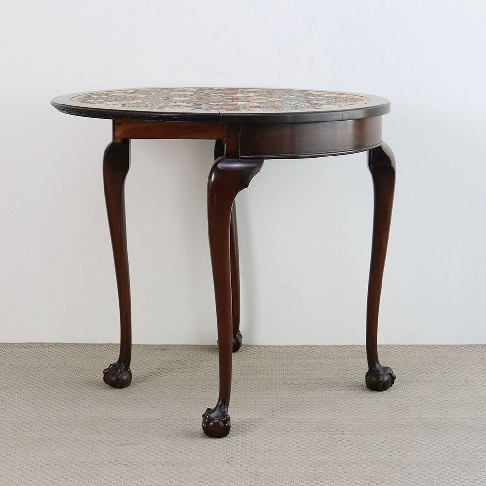 オシャレに1台2役♪ ハーフムーン ゲームテーブル VC109-124MORRIS