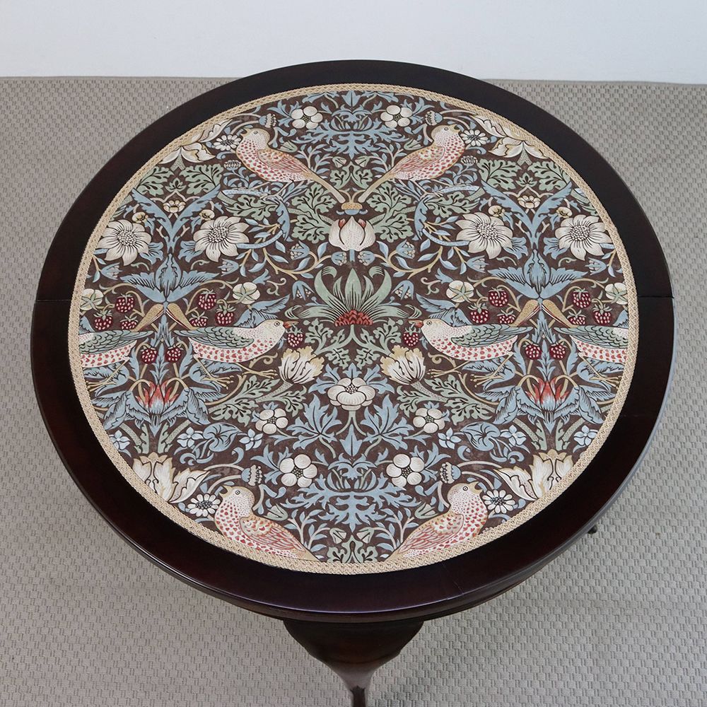 オシャレに1台2役♪ ハーフムーン ゲームテーブル VC109-124MORRIS