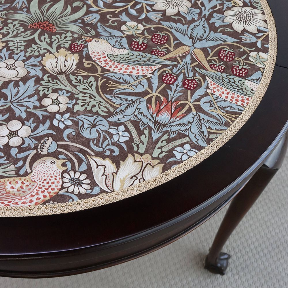 オシャレに1台2役♪ ハーフムーン ゲームテーブル VC109-124MORRIS