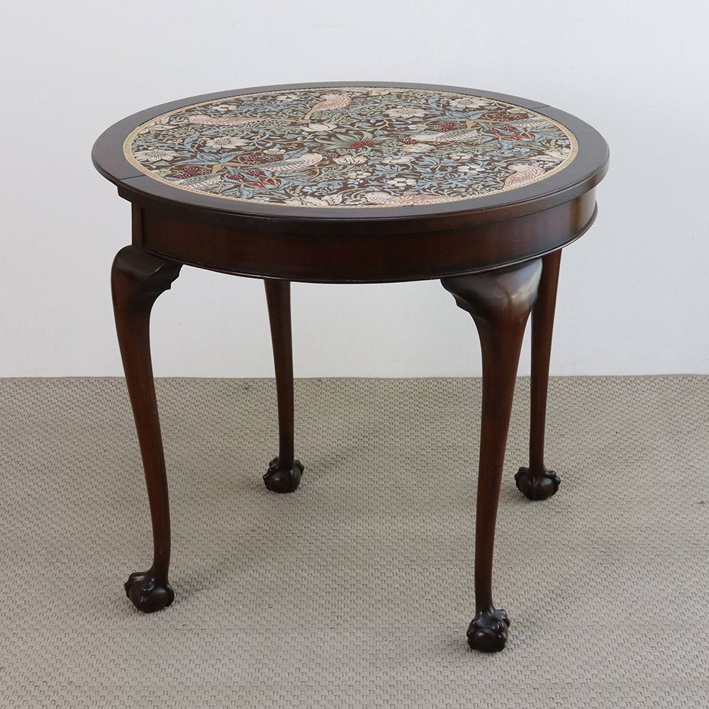 オシャレに1台2役♪ ハーフムーン ゲームテーブル VC109-124MORRIS