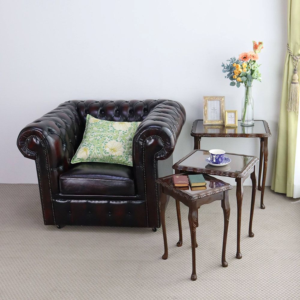 オシャレな猫足♪ ネストテーブル VC109-188