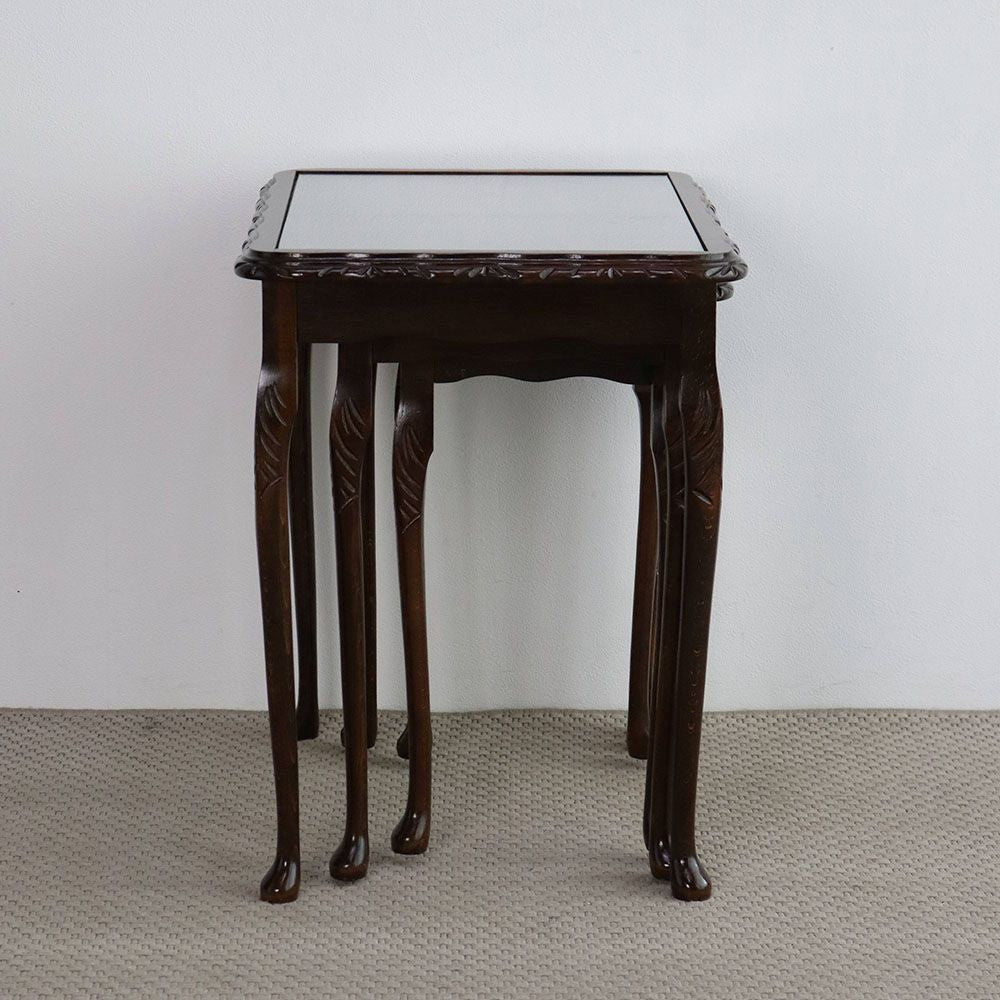 オシャレな猫足♪ ネストテーブル VC109-188