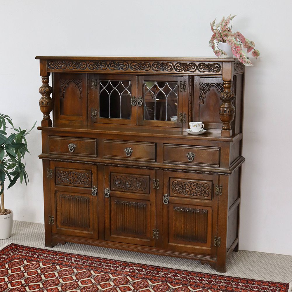 インテリアの主役に♪ カップボード(OLD CHARM) VC109-193