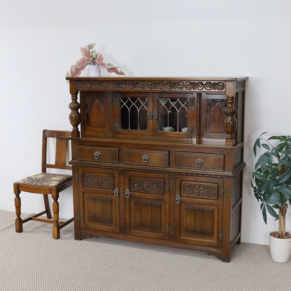 インテリアの主役に♪ カップボード(OLD CHARM) VC109-193