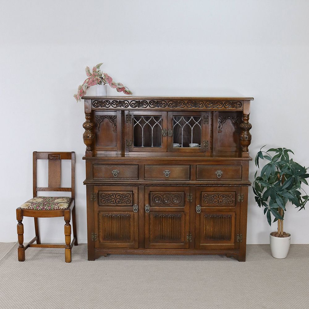 インテリアの主役に♪ カップボード(OLD CHARM) VC109-193