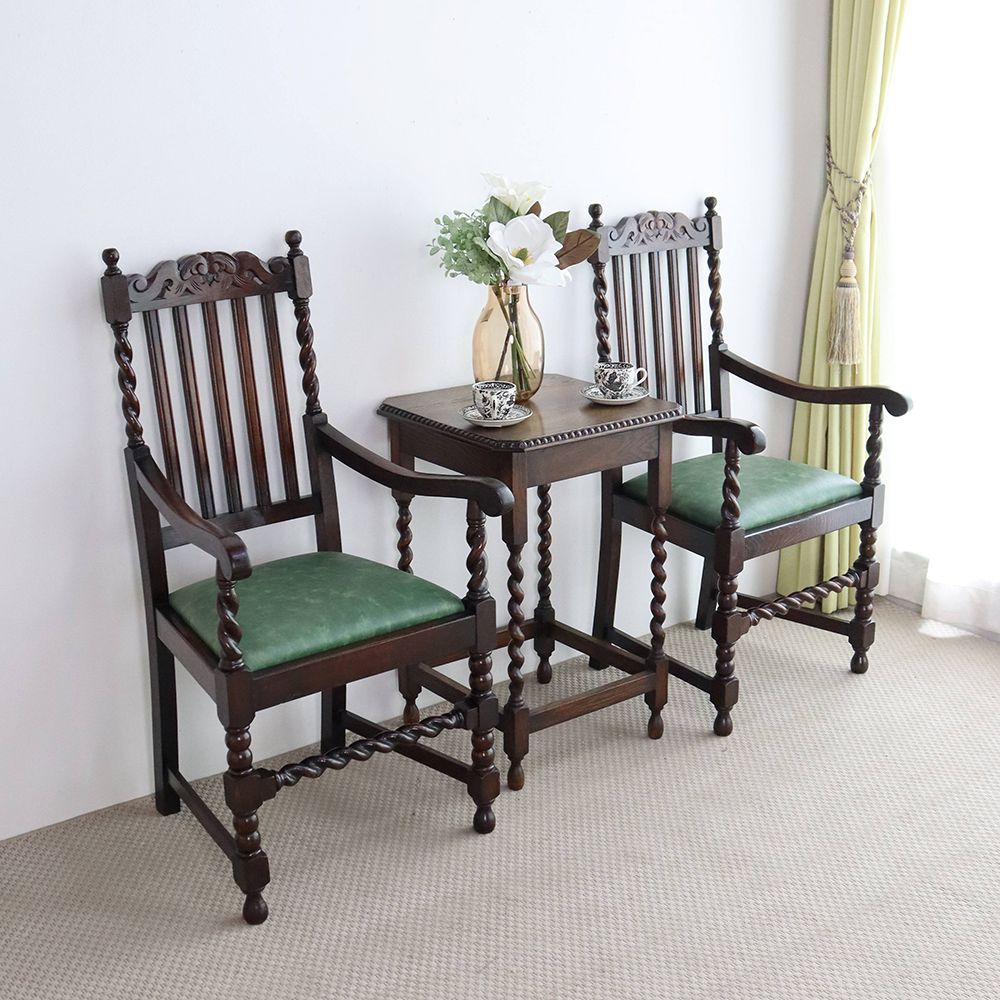 オシャレな装飾を楽しんで♪ アームチェア VC109-194001