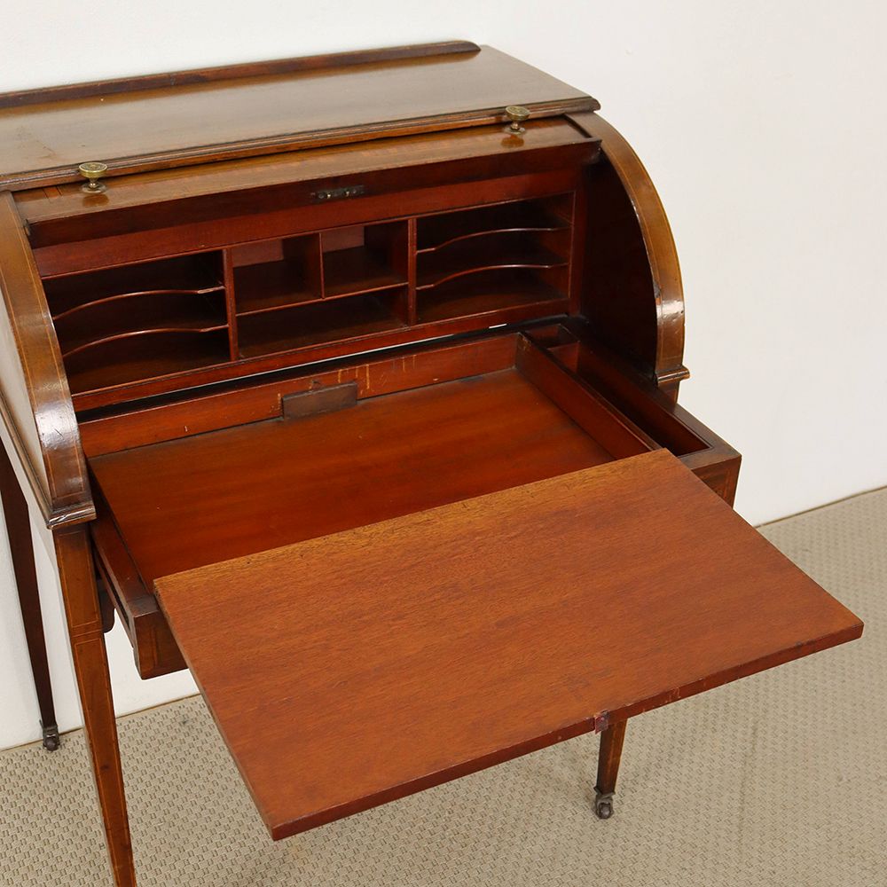 オシャレなロールトップ♪ ライティングデスク VC109-203