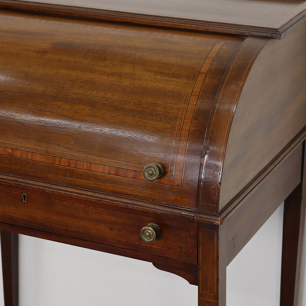 オシャレなロールトップ♪ ライティングデスク VC109-203