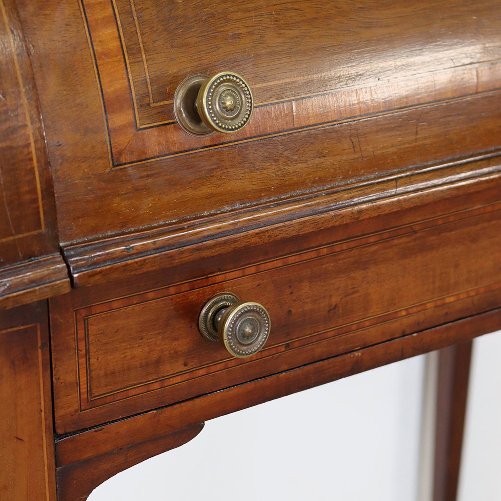 オシャレなロールトップ♪ ライティングデスク VC109-203