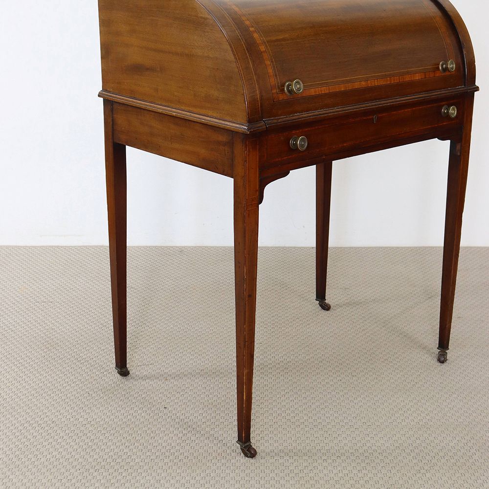 オシャレなロールトップ♪ ライティングデスク VC109-203