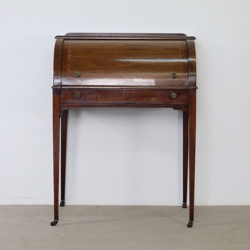 オシャレなロールトップ♪ ライティングデスク VC109-203