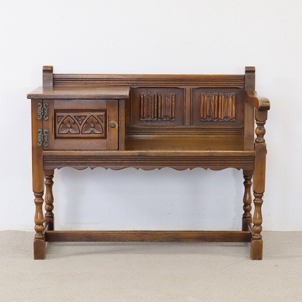 オシャレなベンチに♪ テレフォンシートOLD CHARM VC110-008