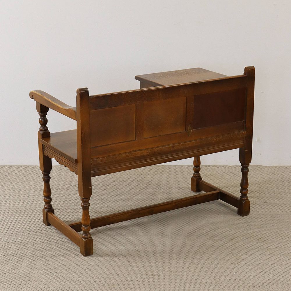 オシャレなベンチに♪ テレフォンシートOLD CHARM VC110-008