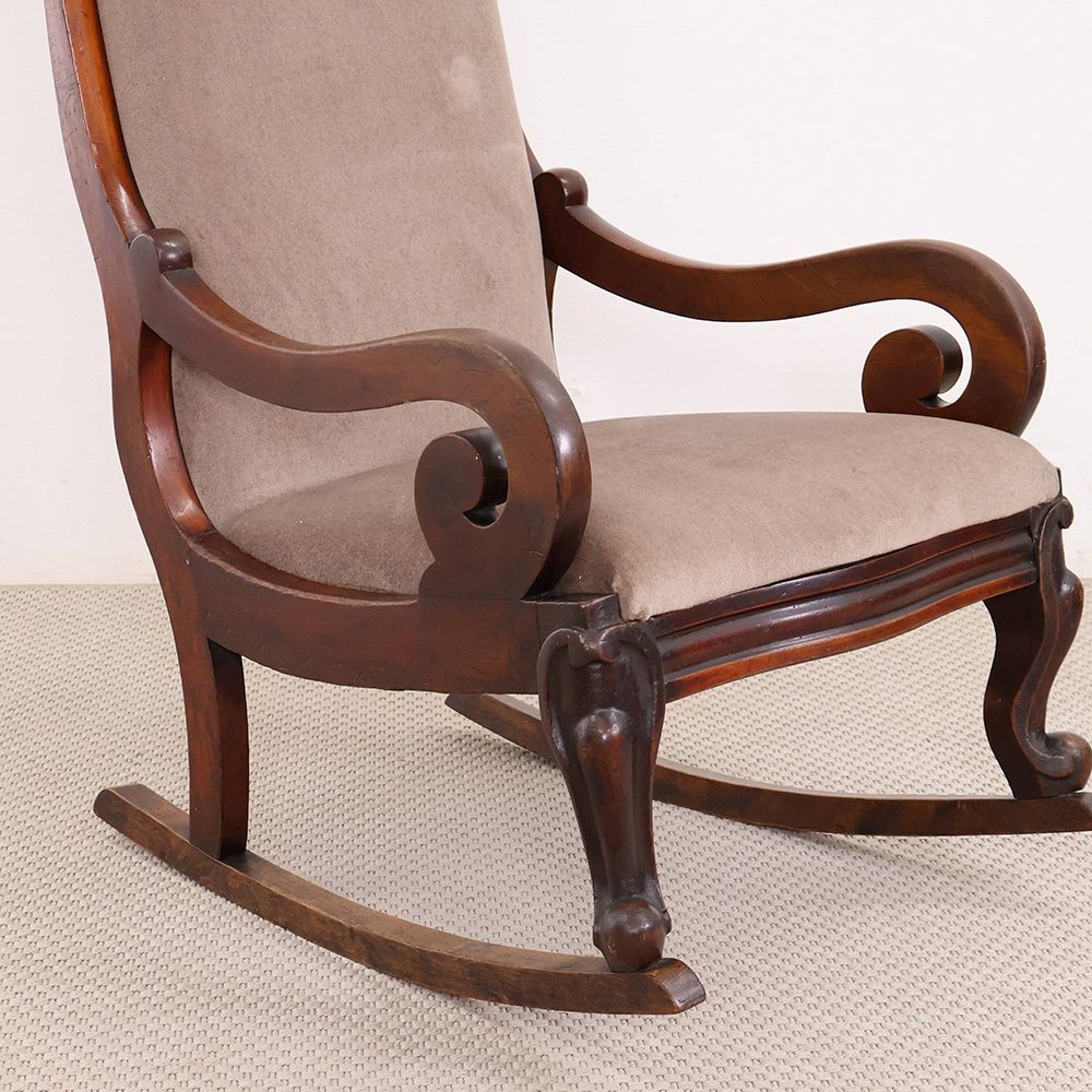 幸せなくつろぎ時間に♪ ロッキングチェア VC110-059