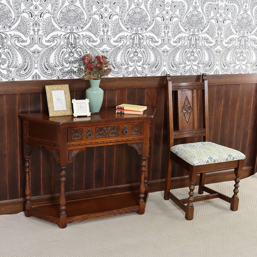 オシャレな空間演出に♪ サイドテーブル(Old Charm) VC110-069