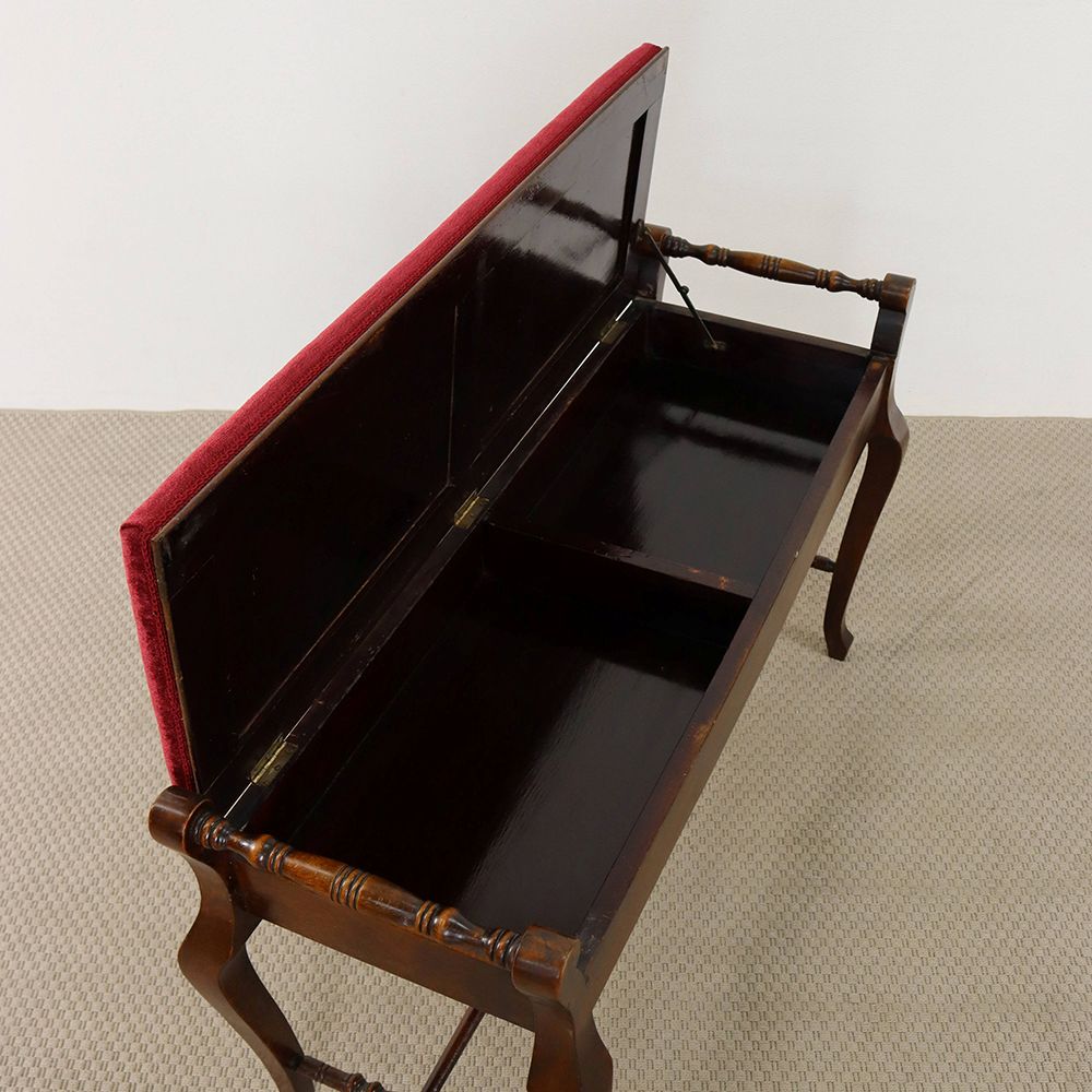 オシャレなベンチに♪ ピアノロングスツール VC110-093