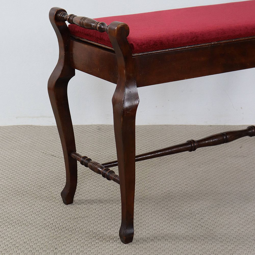 オシャレなベンチに♪ ピアノロングスツール VC110-093