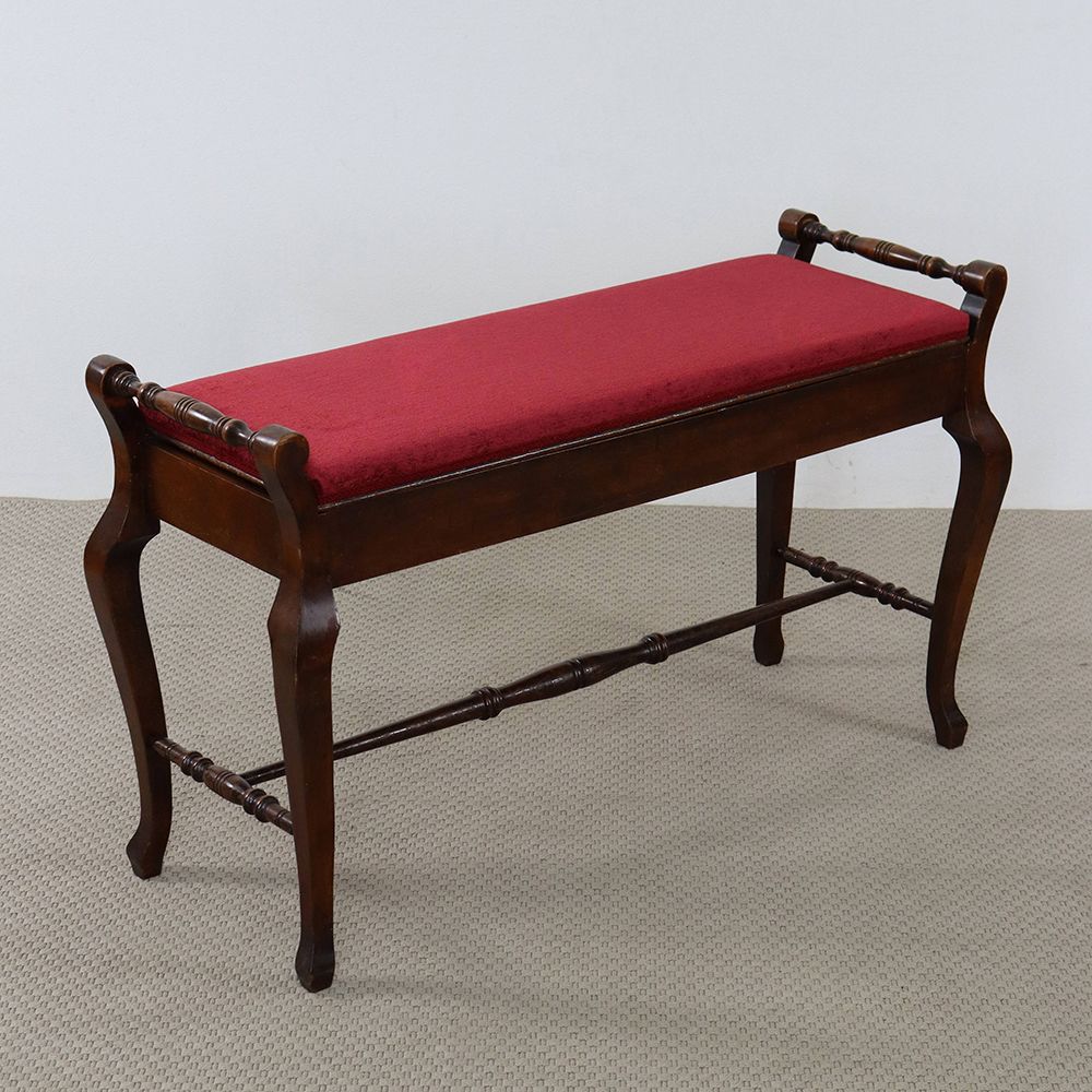 オシャレなベンチに♪ ピアノロングスツール VC110-093