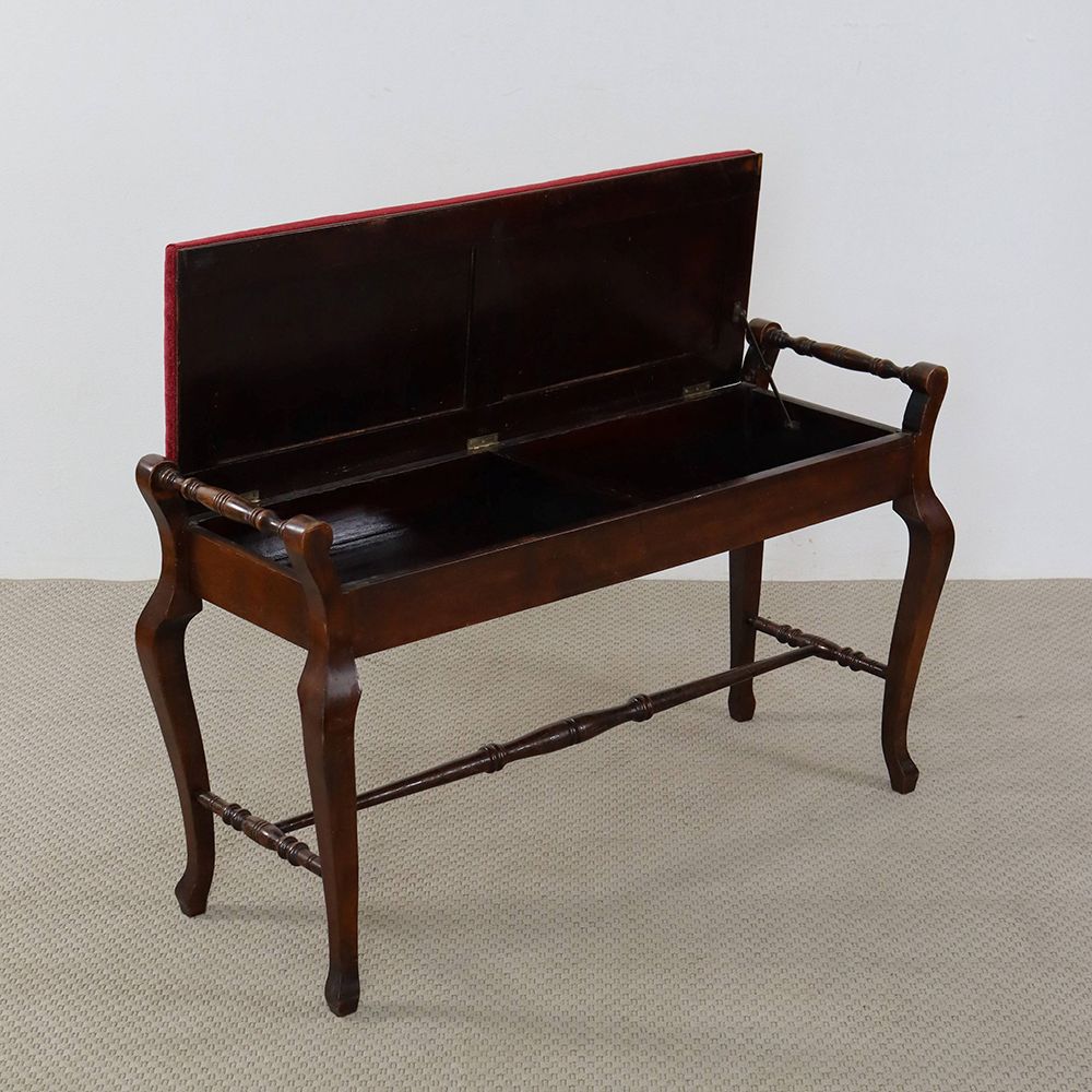 オシャレなベンチに♪ ピアノロングスツール VC110-093