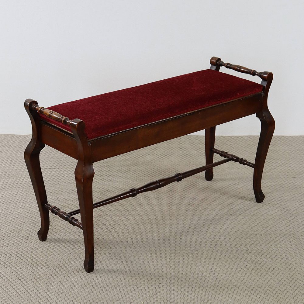 オシャレなベンチに♪ ピアノロングスツール VC110-093