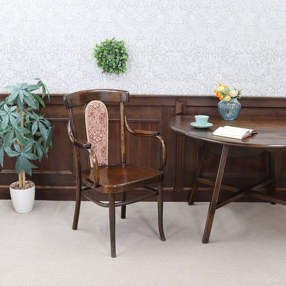 オシャレな挿し色♪ ベントウッドアームチェアMUNDUS VC110-163008morris