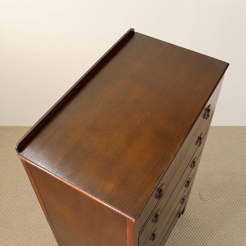 オシャレな把手がアクセント♪ チェスト VC111-005