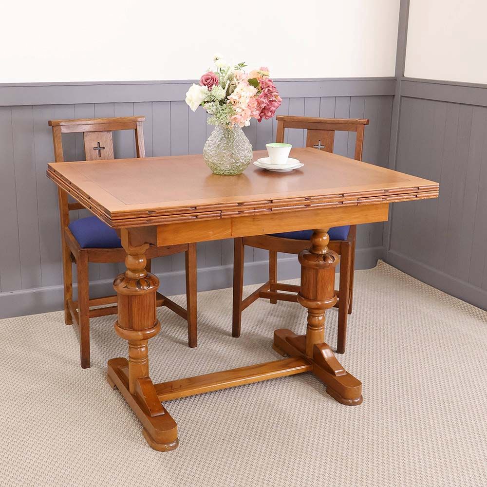 オブジェのようなシルエット♪ ドローリーフテーブル VC111-010