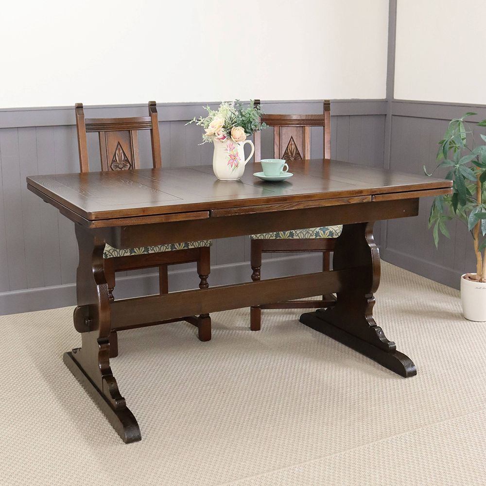 アーコールのオシャレな食卓♪ ドローリーフテーブル VC111-013