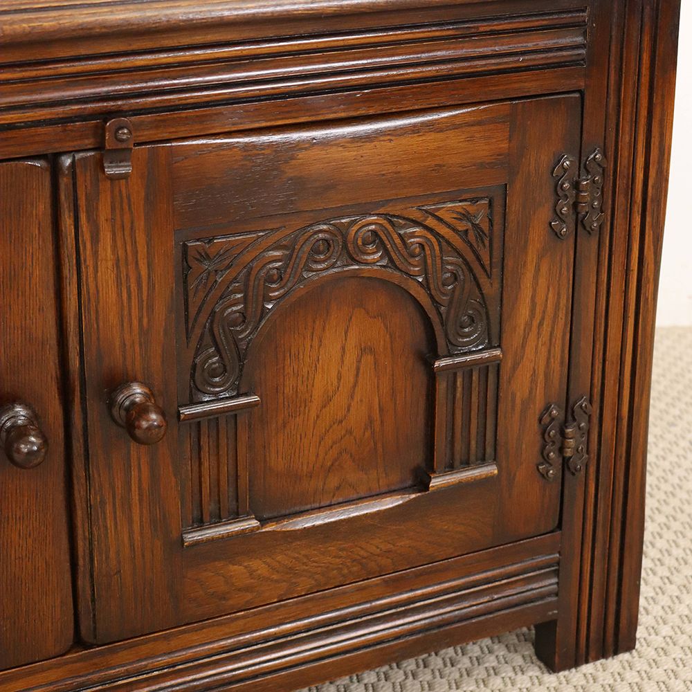 オシャレなテレビボードに♪ ローキャビネット VC111-123