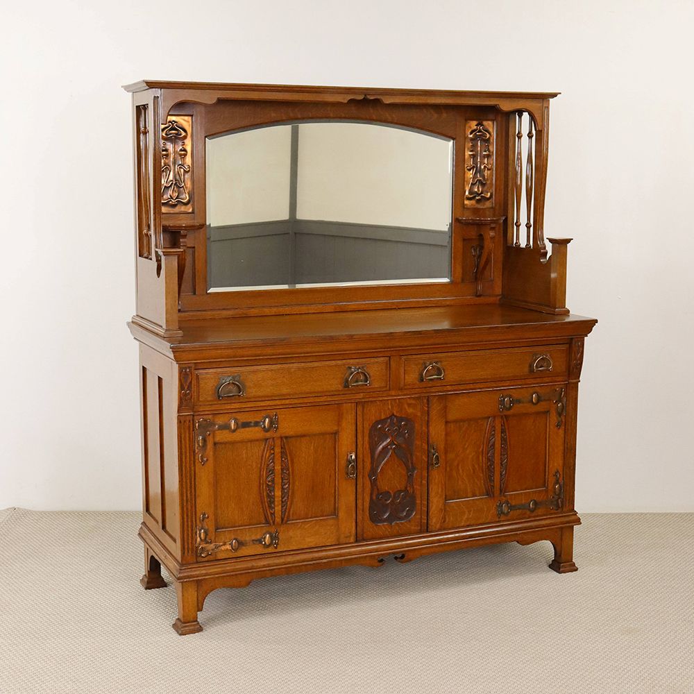 インテリアの主役です♪ ミラーバックサイドボード VC111-172