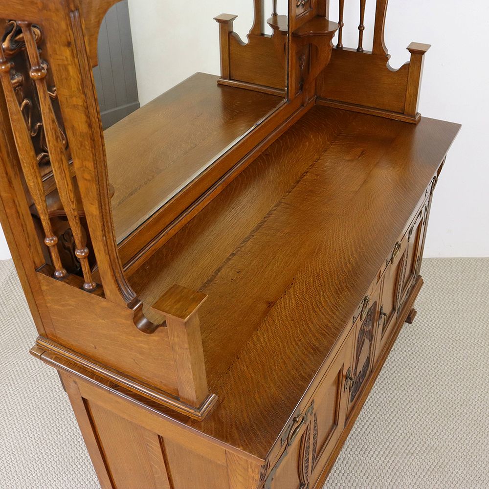 インテリアの主役です♪ ミラーバックサイドボード VC111-172