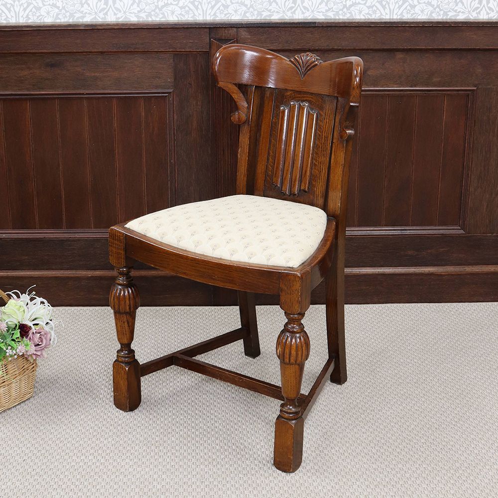 オシャレな飴色の艶めき♪ ダイニングチェア VC111-190