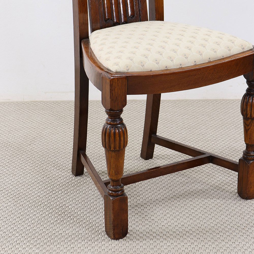 オシャレな飴色の艶めき♪ ダイニングチェア VC111-190