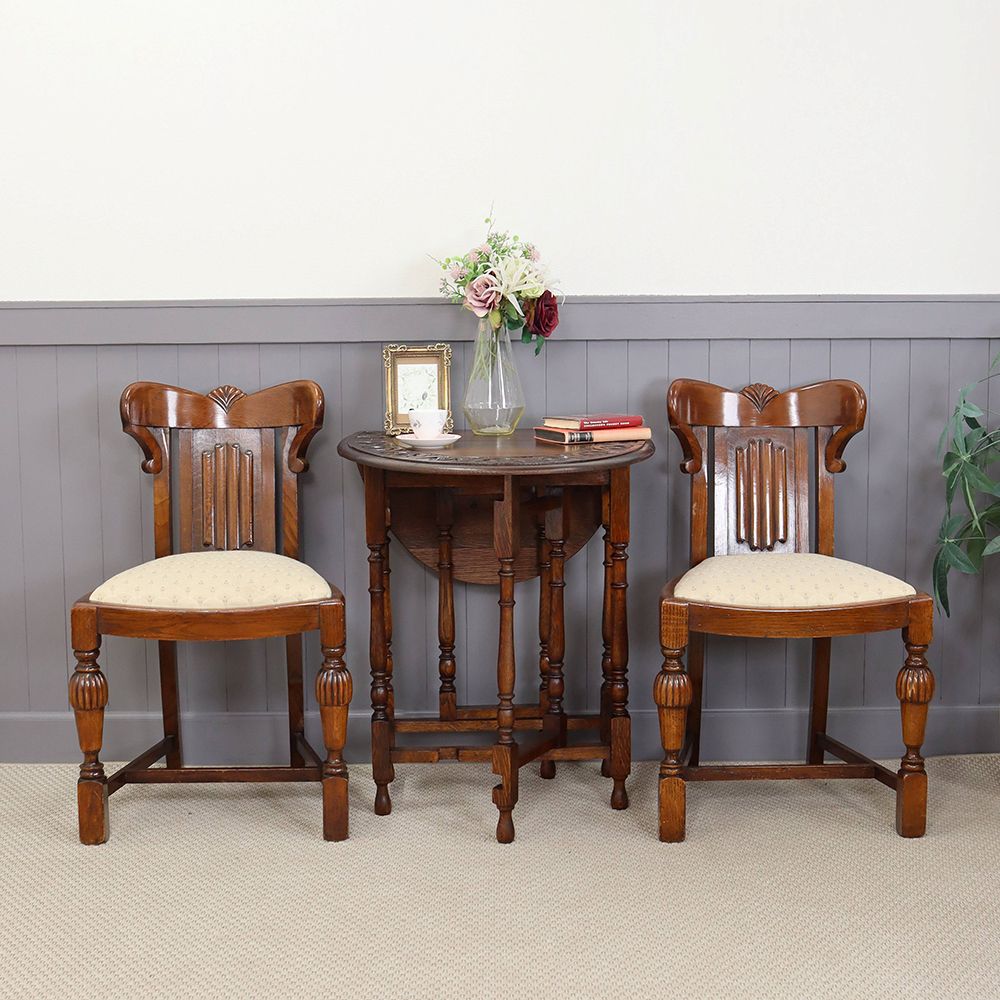 オシャレな飴色の艶めき♪ ダイニングチェア VC111-190