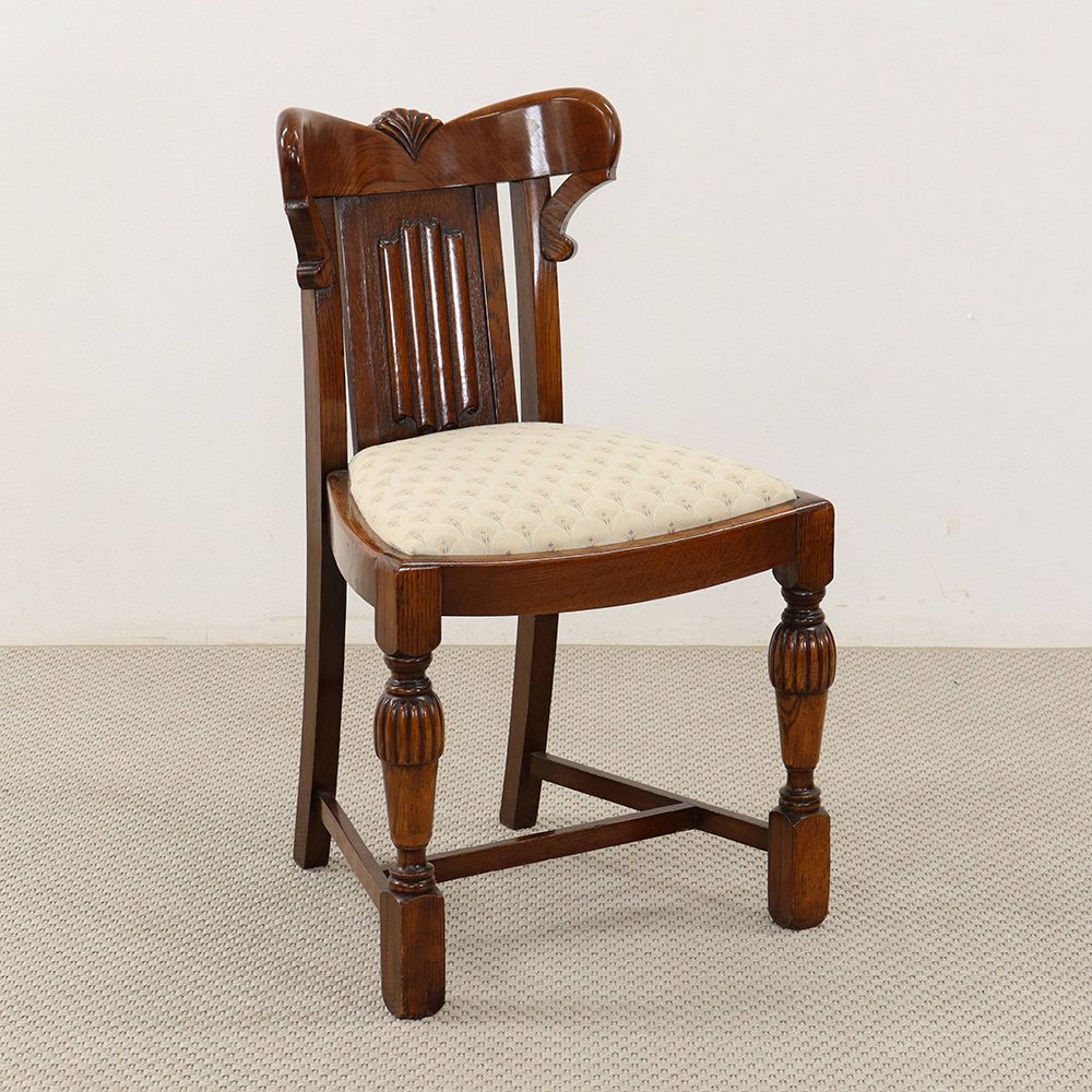 オシャレな飴色の艶めき♪ ダイニングチェア VC111-190