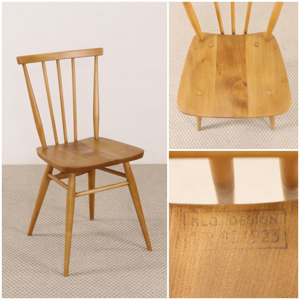 オシャレに整うアーコール♪ スティックバックチェア VC111-193