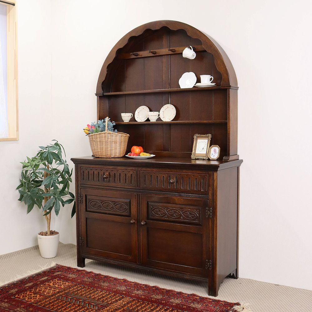 アーチが可愛いアクセント♪ 食器棚(JAYCEE) VC111-213