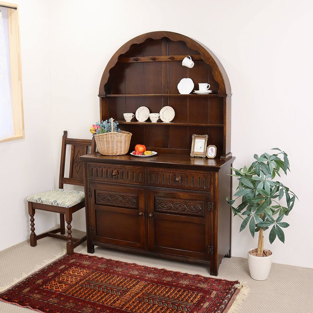 アーチが可愛いアクセント♪ 食器棚(JAYCEE) VC111-213