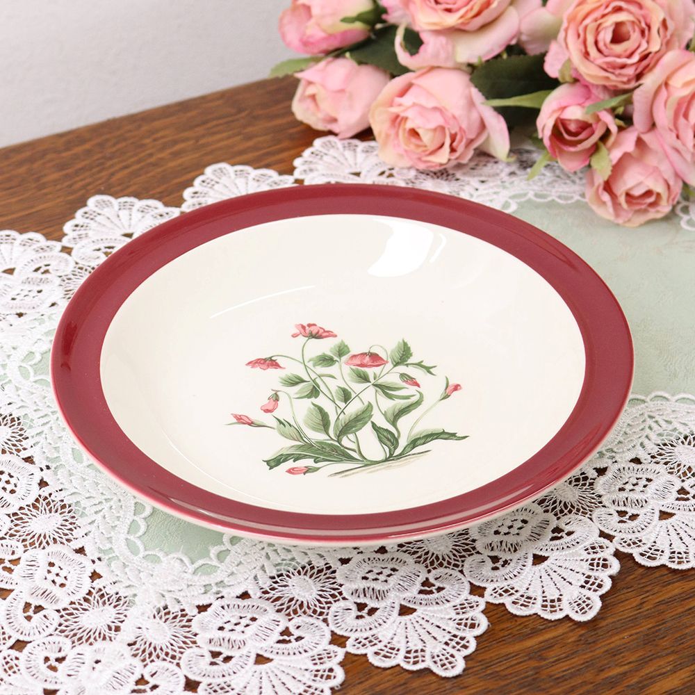 まるでボタニカルアート♪ WEDGWOODプレート VC111-241006