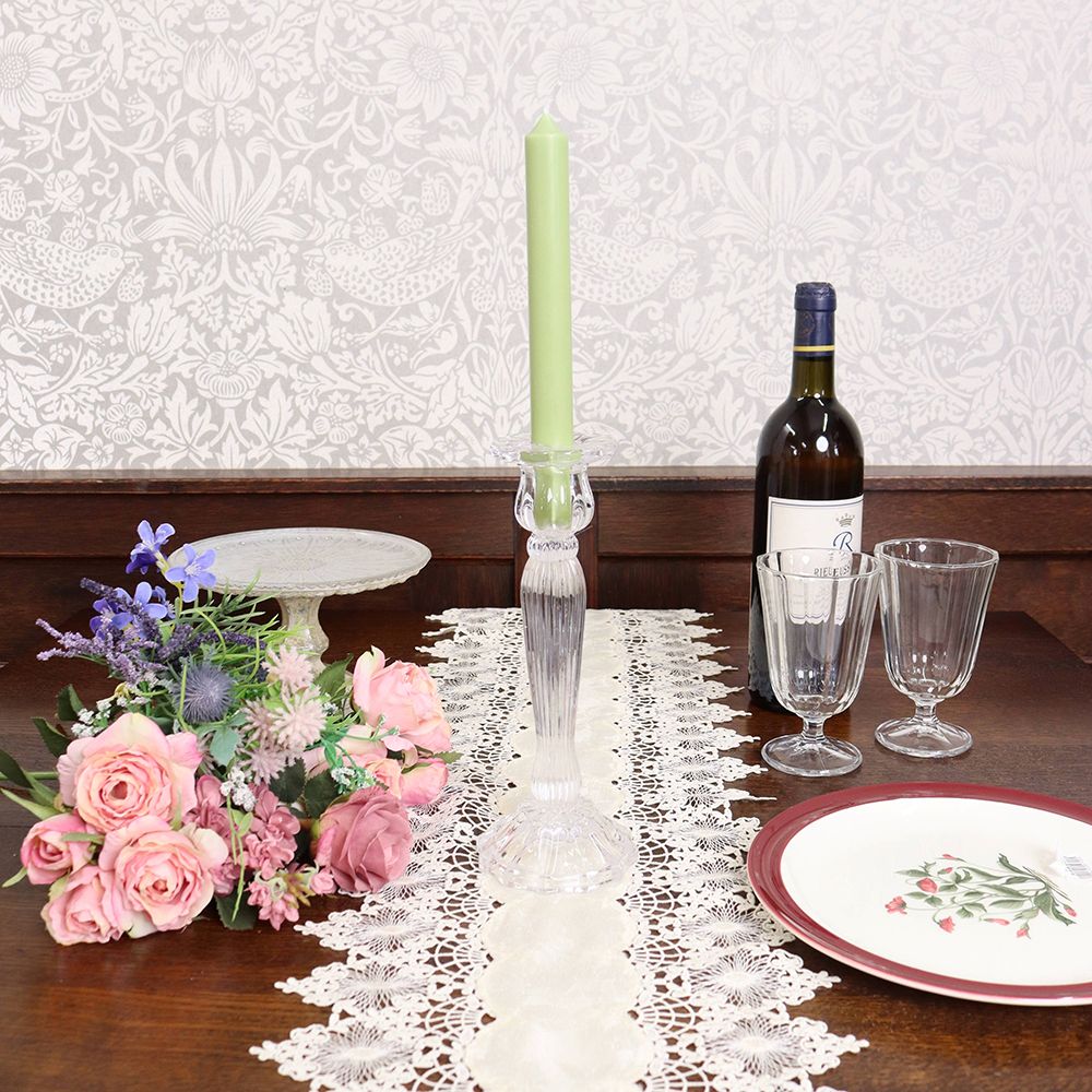 ガラスの煌きを楽しんで♪ ガラスキャンドルスタンド VC111-272003