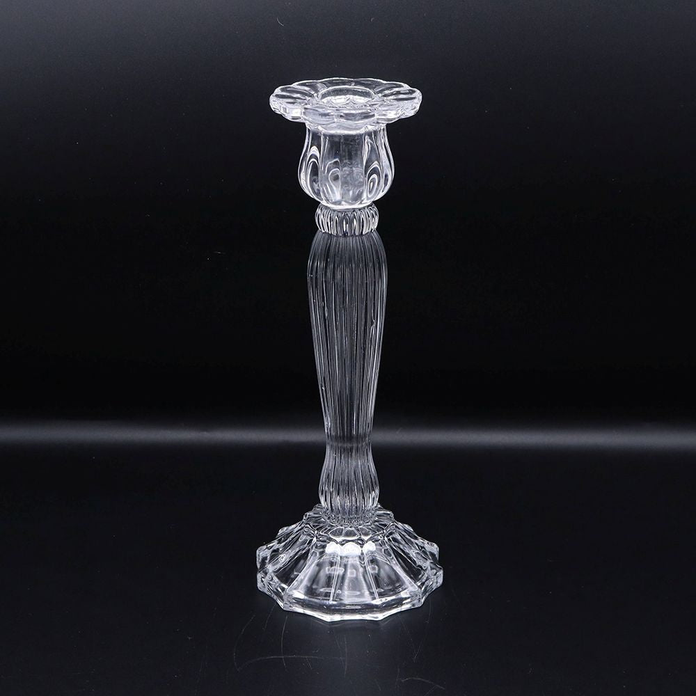 ガラスの煌きを楽しんで♪ ガラスキャンドルスタンド VC111-272003