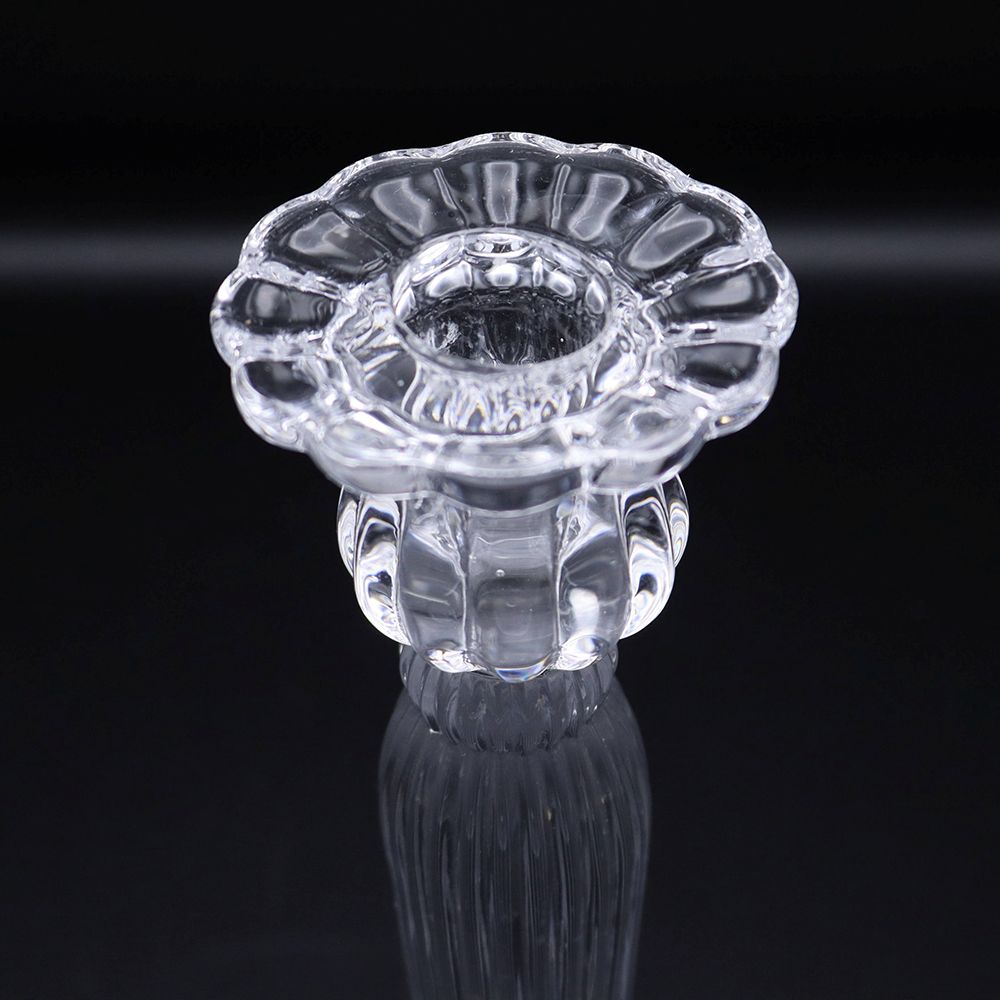 ガラスの煌きを楽しんで♪ ガラスキャンドルスタンド VC111-272003