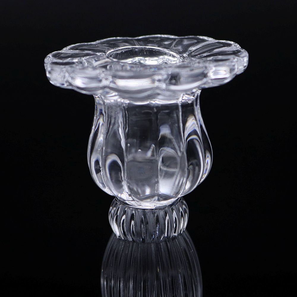 ガラスの煌きを楽しんで♪ ガラスキャンドルスタンド VC111-272003