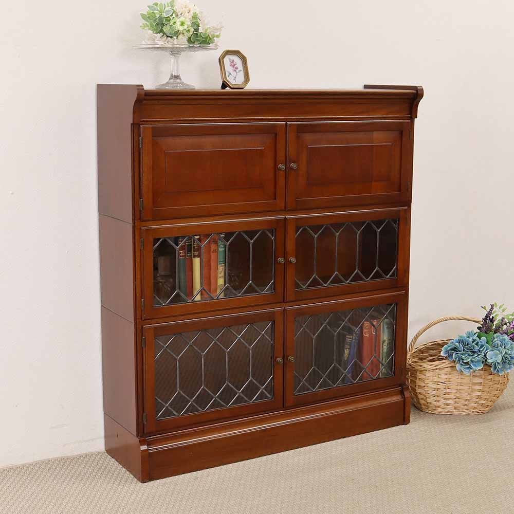 オシャレな作りが自慢です♪ スタッキングブックケース VC112-021