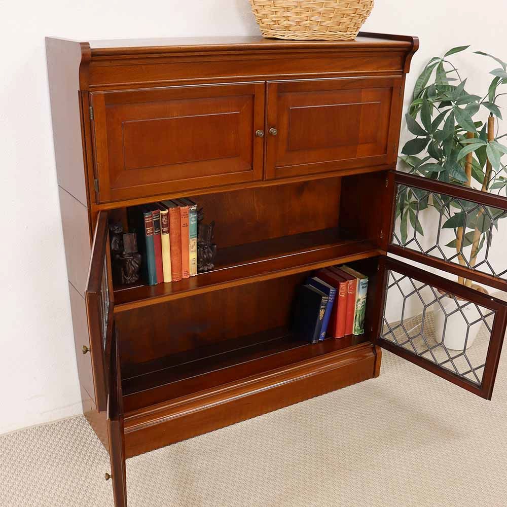 オシャレな作りが自慢です♪ スタッキングブックケース VC112-021